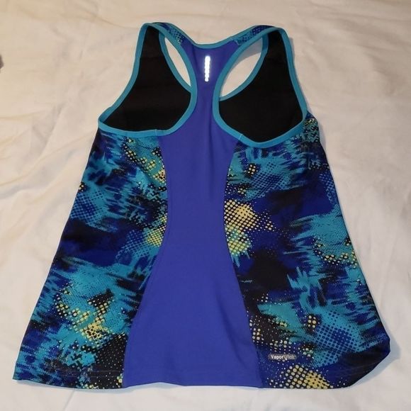 The North Face Racerback Vaporwick Blue Tank Top S - Picture 4 of 6